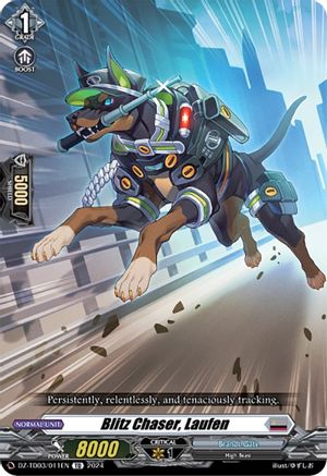 Blitz Chaser, Laufen (DZ-TD03/011EN) - DZ-TD03: Start Up Trial Deck "Brandt Gate"