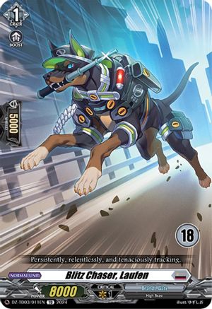 Blitz Chaser, Laufen (18) (DZ-TD03/011EN) - DZ-TD03: Start Up Trial Deck "Brandt Gate"