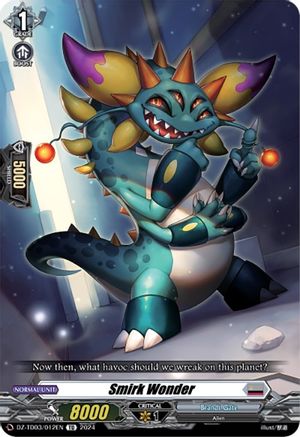 Smirk Wonder (DZ-TD03/012EN) - DZ-TD03: Start Up Trial Deck "Brandt Gate"