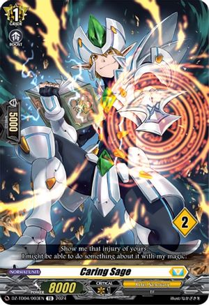 Caring Sage (2) (DZ-TD04/003EN) - DZ-TD04: Start Up Trial Deck "Keter Sanctuary"