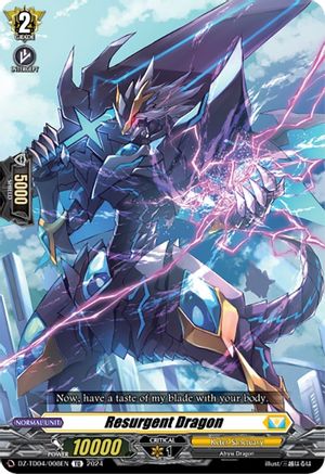 Resurgent Dragon (DZ-TD04/008EN) - DZ-TD04: Start Up Trial Deck "Keter Sanctuary"