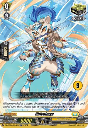 Chivalmya (9) (DZ-TD04/014EN) - DZ-TD04: Start Up Trial Deck "Keter Sanctuary"