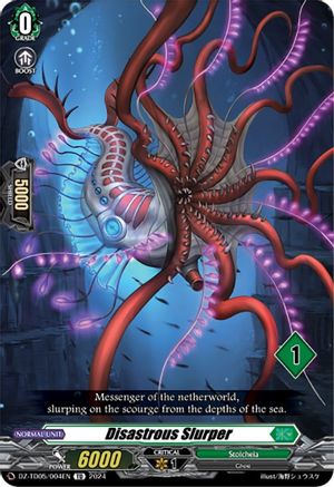 Disastrous Slurper (1) (DZ-TD05/004EN) - DZ-TD05: Start Up Trial Deck "Stoicheia"