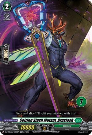 Seizing Slash Mutant, Bruslash (7) (DZ-TD05/009EN) - DZ-TD05: Start Up Trial Deck "Stoicheia"