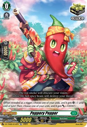 Peppery Pepper (DZ-TD05/014EN) - DZ-TD05: Start Up Trial Deck "Stoicheia"