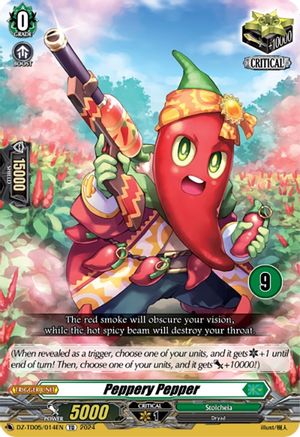 Peppery Pepper (9) (DZ-TD05/014EN) - DZ-TD05: Start Up Trial Deck "Stoicheia"