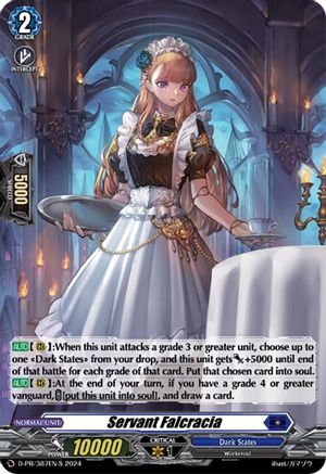 Servant Falcracia (387-S) (Foil) (D-PR/387EN-S) - D Promo Cards
