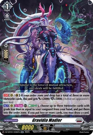 Gravidia Madler (DZ-BT01/036EN) - DZ-BT01: Fated Clash