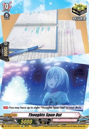 Thoughts Spun Out (EX25) (EXC) (DZ-BT01/EX25EN) - DZ-BT01: Fated Clash