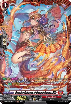 Dancing Princess of Elegant Flames, Olfa (FR) (DZ-BT01/FR03EN) - DZ-BT01: Fated Clash