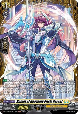 Knight of Heavenly Pitch, Percel (FR) (DZ-BT01/FR27EN) - DZ-BT01: Fated Clash