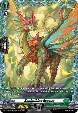 Sunbathing Dragon (FR) (DZ-BT01/FR38EN) - DZ-BT01: Fated Clash