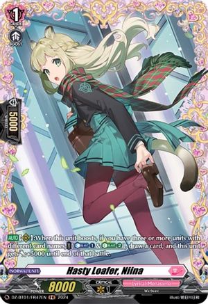 Hasty Loafer, Niina (FR) (DZ-BT01/FR47EN) - DZ-BT01: Fated Clash
