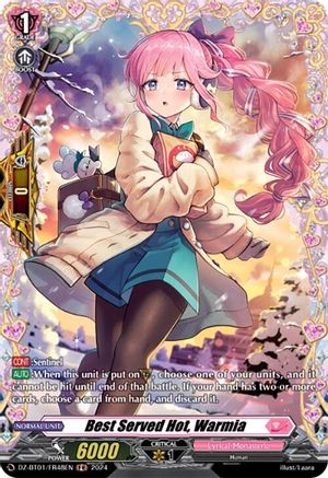 Best Served Hot, Warmia (FR) (DZ-BT01/FR48EN) - DZ-BT01: Fated Clash