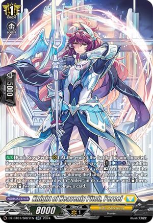 Knight of Heavenly Pitch, Percel (SR) (DZ-BT01/SR27EN) - DZ-BT01: Fated Clash