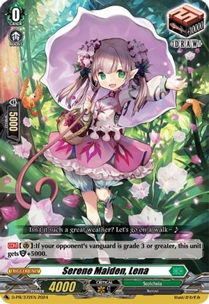 Serene Maiden, Lena (D-PR/372EN) - D Promo Cards