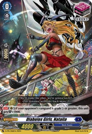 Diabolos Girls, Natalia (D-PR/358EN) - D Promo Cards