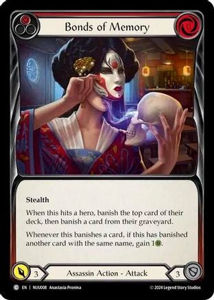 Bonds of Memory (Red) (NUU008) - Blitz Deck: Part the Mistveil - Nuu