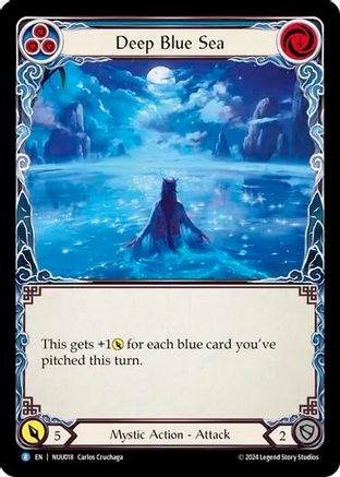Deep Blue Sea (Blue) (NUU018) - Blitz Deck: Part the Mistveil - Nuu