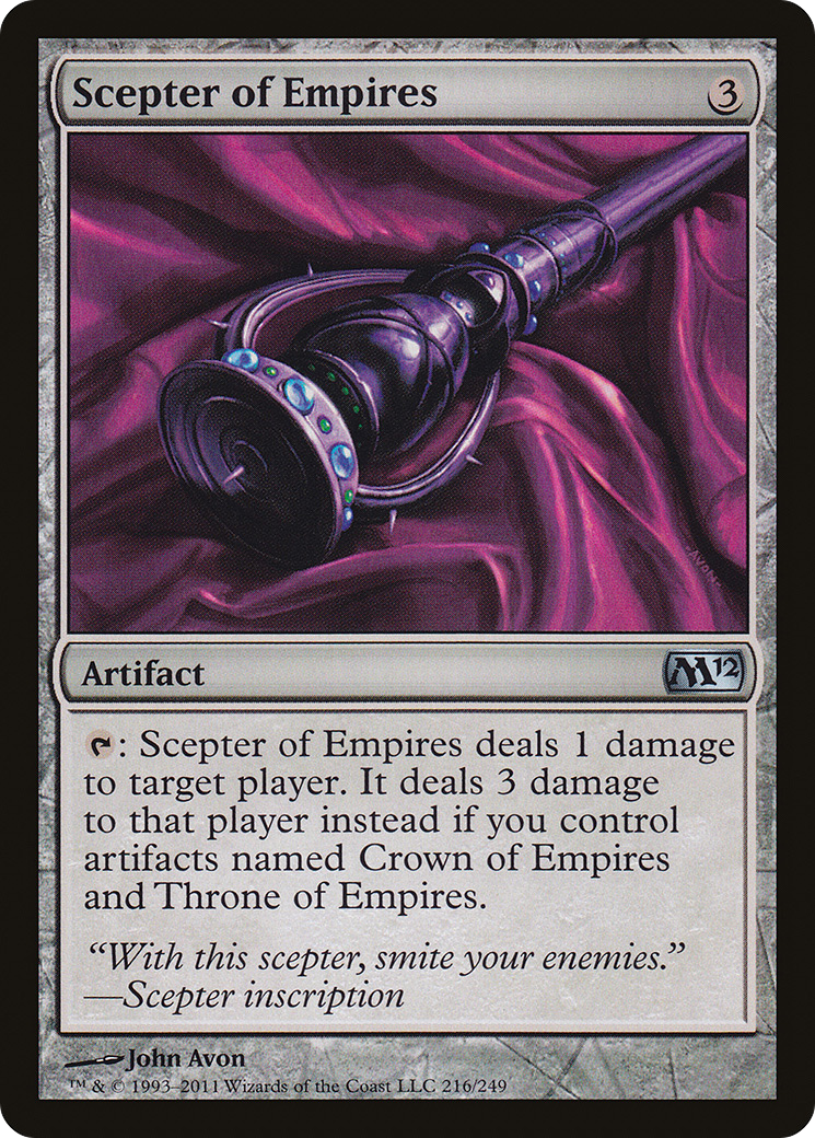 Scepter of Empires (M12-216) - Magic 2012