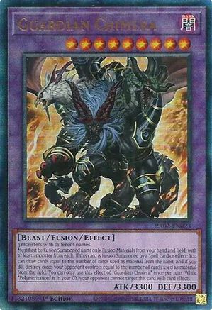 Guardian Chimera (PUR) (RA02-EN023) - 25th Anniversary Rarity Collection II 1st Edition