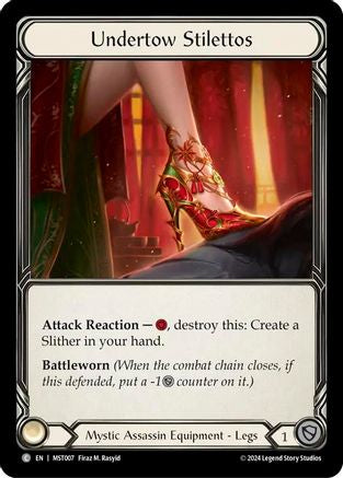 Undertow Stilettos (MST007) - Part the Mistveil Cold Foil