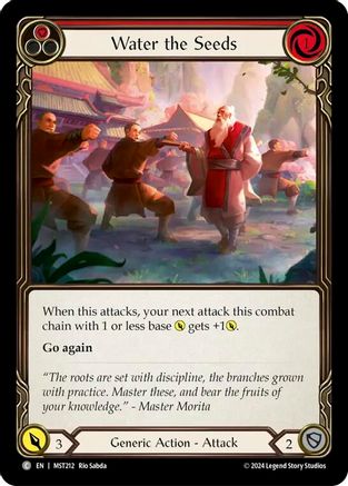 Water the Seeds (Red) (MST212) - Part the Mistveil Rainbow Foil