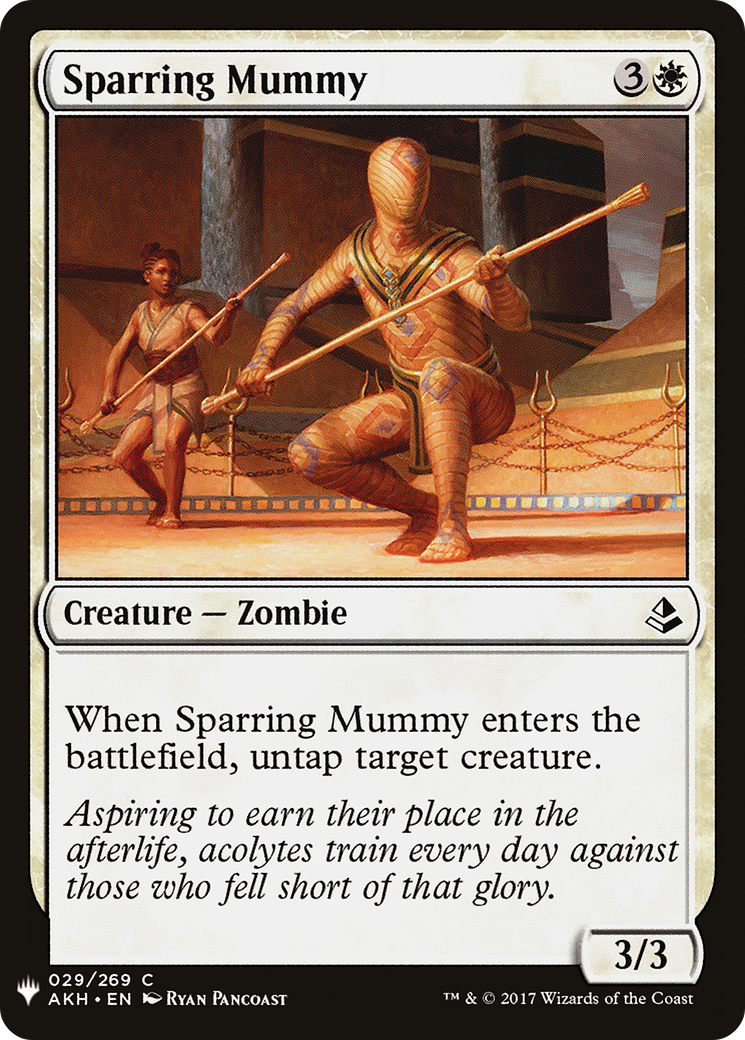 Sparring Mummy (LIST-029) - The List