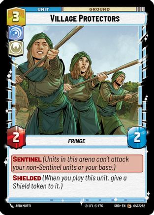 Village Protectors (043/262) - Shadows of the Galaxy Foil