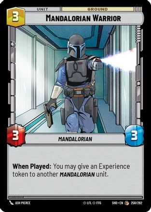 Mandalorian Warrior (258/262) - Shadows of the Galaxy