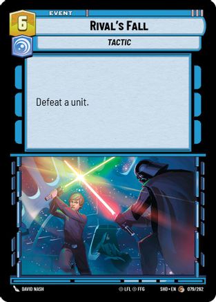 Rival's Fall (079/262) - Shadows of the Galaxy Foil