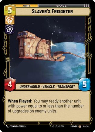 Slaver's Freighter (189/262) - Shadows of the Galaxy
