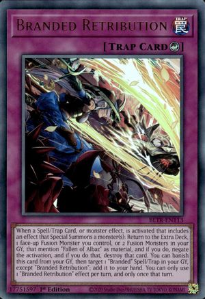 Branded Retribution (BLTR-EN113) - Battles of Legend: Terminal Revenge 1st Edition