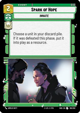 Spark of Hope (105/262) - Shadows of the Galaxy Foil