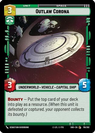 Outlaw Corona (116/262) - Shadows of the Galaxy