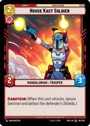 House Kast Soldier (162/262) - Shadows of the Galaxy