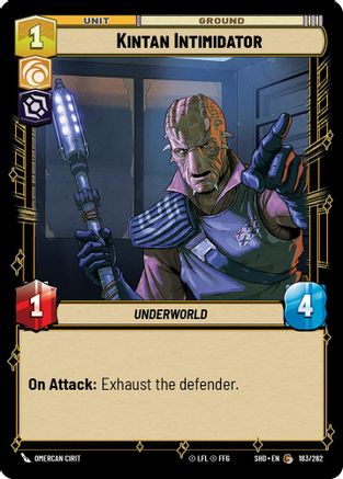 Kintan Intimidator (183/262) - Shadows of the Galaxy