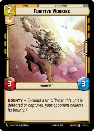Fugitive Wookiee (211/262) - Shadows of the Galaxy