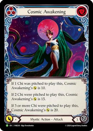 Cosmic Awakening - FAB230 (FAB230) - Flesh and Blood: Promo Cards Cold Foil