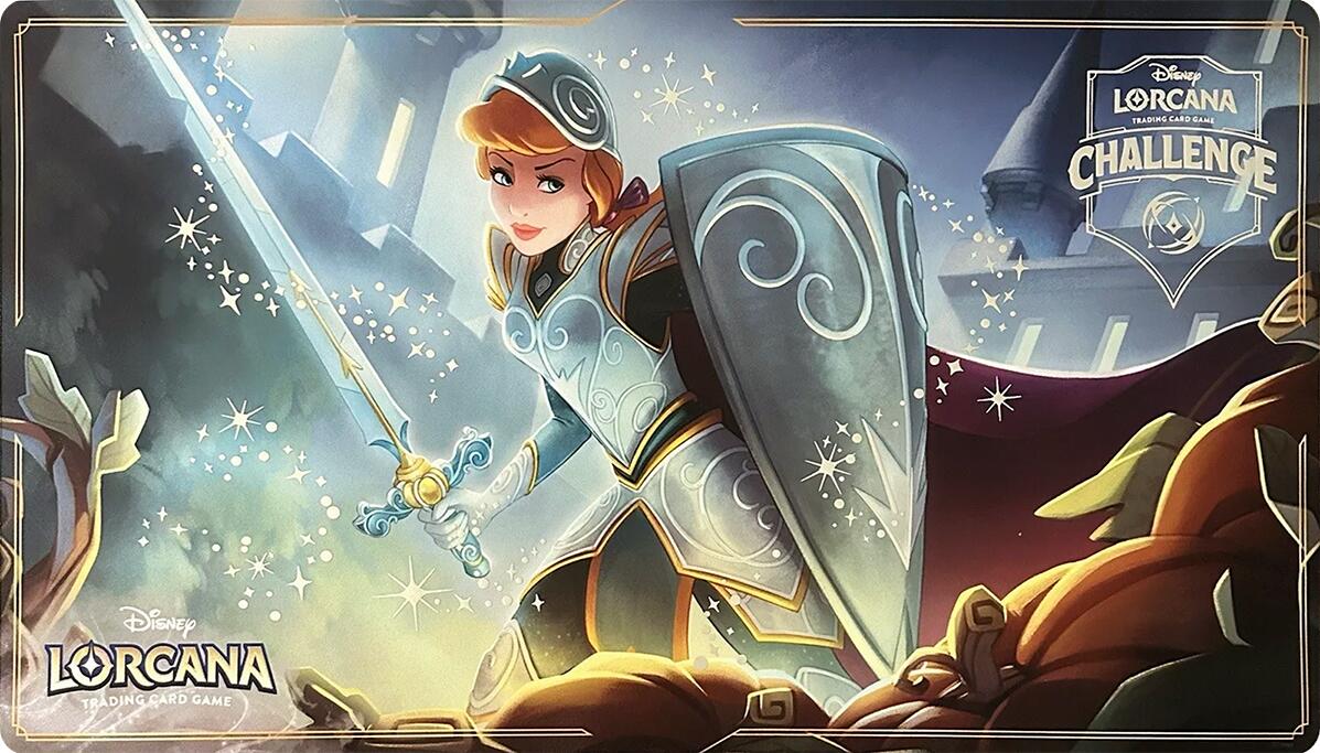 Foil Playmat (Cinderella - Stouthearted) (Disney Lorcana Challenge)