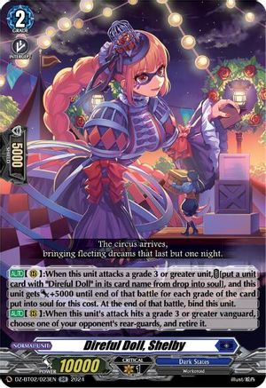 Direful Doll, Shelby (DZ-BT02/023EN) - DZ-BT02: Illusionless Strife