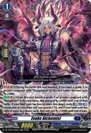 Evoke Alchemist (DZ-BT02/026EN) - DZ-BT02: Illusionless Strife