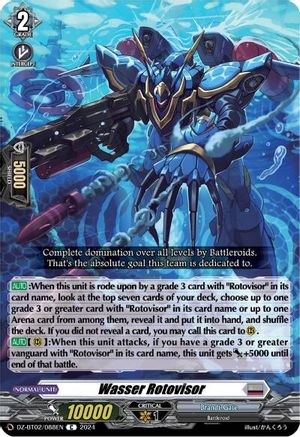Wasser Rotovisor (DZ-BT02/088EN) - DZ-BT02: Illusionless Strife