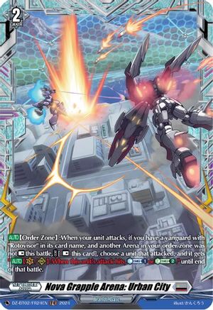 Nova Grapple Arena: Urban City (FR) (DZ-BT02/FR24EN) - DZ-BT02: Illusionless Strife