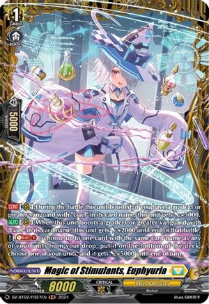 Magic of Stimulants, Euphyuria (FR) (DZ-BT02/FR27EN) - DZ-BT02: Illusionless Strife