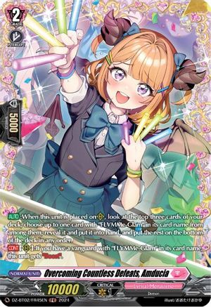 Overcoming Countless Defeats, Amducia (FR) (DZ-BT02/FR45EN) - DZ-BT02: Illusionless Strife