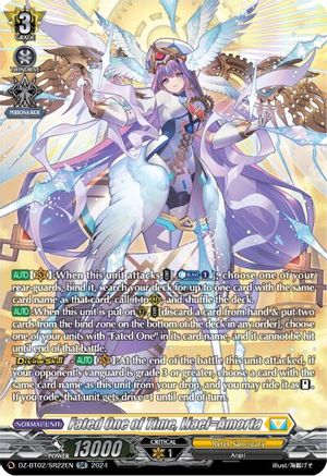 Fated One of Time, Liael=Amorta (SR) (DZ-BT02/SR22EN) - DZ-BT02: Illusionless Strife