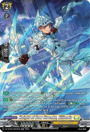 Knight of Bow Streaks, Nilberis (SR) (DZ-BT02/SR23EN) - DZ-BT02: Illusionless Strife