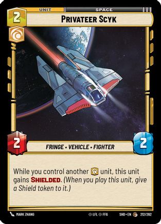 Privateer Scyk (212/262) - Shadows of the Galaxy