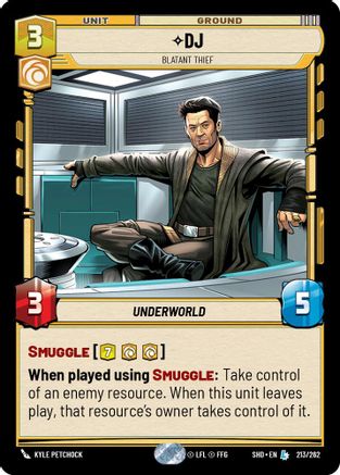 DJ - Blatant Thief (213/262) - Shadows of the Galaxy Foil